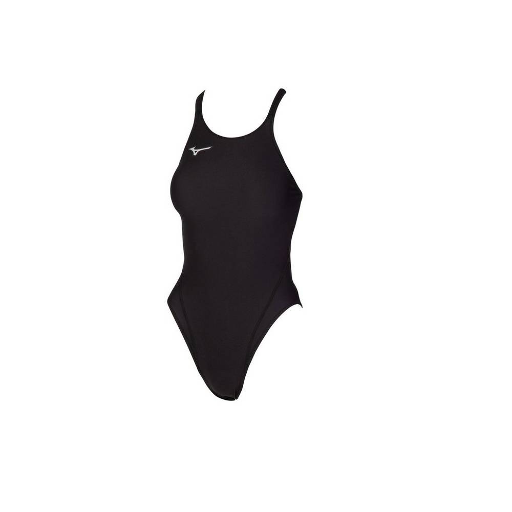 Trajes De Baño Mizuno EXER Thick Strap Mujer Negras Ofertas GHNP-97086